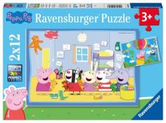 Ravensburger Puzzle Peppa Wutz 2x12 Teile