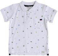 Ebbe Harper Poloshirt, Multi Sea Print, 42