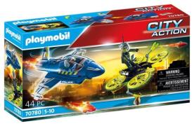 Playmobil 70780 City Action Polizei-Jet: Drohnen-Verfolgung