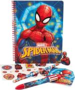 Marvel Spider-Man Schulset, Blau/Rot