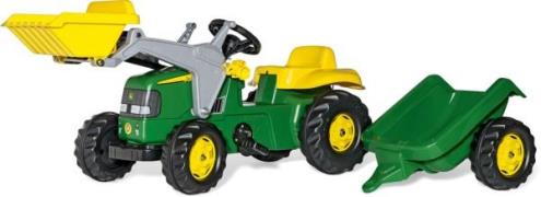 Rolly Toys Trettraktor mit Lader und Anhänger John Deere