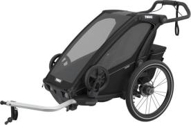 Thule Chariot Sport 1 Fahrradanhänger, Midnight Black