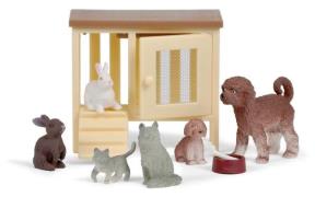 Lundby Puppenhauszubehör Haustiere Set