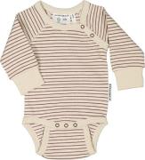 Geggamoja Body, Burgundy Stripe, 62-68, Babykleidung