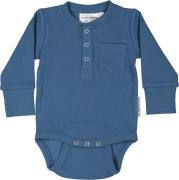 Geggamoja Grandpa Body, Blue, 62-68, Babykleidung