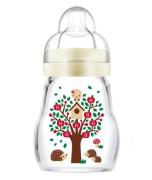 MAM Feel Good Babyflasche Glas 170 ml, Neutral