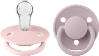 BIBS De Lux Schnuller 2er-Pack Silikon One Size Rund, Blossom/Dusty Li...