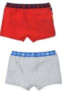 Marvel Avengers Boxershorts 2er-Pack, Red/Light Grey, 9-10 Jahre