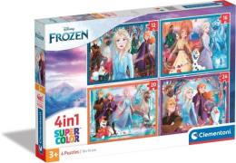 Clementoni Puzzle Disney Die Eiskönigin 4-in-1