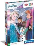 Clementoni Puzzle Disney Die Eiskönigin 104 Teile