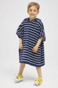 Nordbjørn Skrea Badeponcho, Navy Stripe