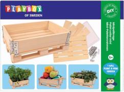 Playbox Bastelset Mini-Pflanzkiste