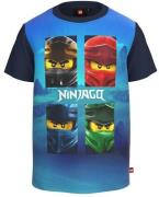 Lego Wear T-Shirt, Dark Blue Melange, 104