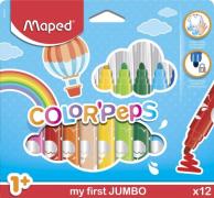 Maped Filzstifte Jumbo 12er-Pack