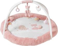 Nattou Alice &  Pomme Spielbogen Rund, Altrosa, Babyspielzeug