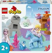 LEGO DUPLO Disney 10418 Elsa und Bruni im Zauberwald