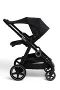 Beemoo Elastischer UV-Sonnenschutz für Kinderwagen, Black