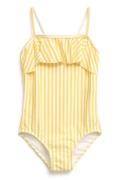 Petite Chérie Atelier Nathalie UV-Badeanzug, Yellow Stripe, 86-92