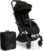 Beemoo Easy Fly Lux 4 Buggy inkl. Padded Transporttasche, Jet Black