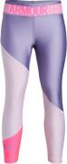 Under Armour HG Color Block Ankle Crop Leggings, Purple Ace XL