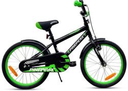 Pinepeak Ludwig Kinderfahrrad 18 Zoll, Schwarz/Grün