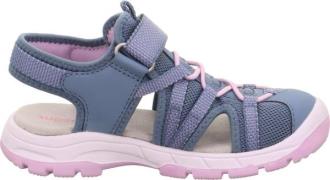 Superfit Tornado Light Kinder Sandalen, Blau/Pink, 34