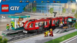 LEGO LEGO City 60423 Straßenbahn mit Haltestelle