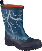 Viking Lyn Gummistiefel, Blue/Orange 30, Kindergummistiefel, Kindersti...