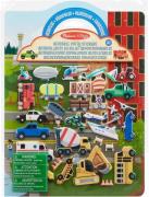 Melissa &  Doug Stickerbuch Fahrzeuge 32 Teile