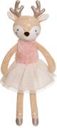 Teddykompaniet Ballerinas Reh Ruth 40 cm, Rosa