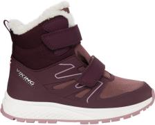 Viking Equip Defence WP 2V Winterstiefel, Grape/Antique Rose, 30