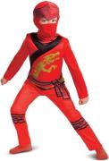 LEGO Ninjago Kai Kostüm mit Maske, 4-6 Jahre