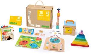 Tooky Aktivitätsbox 36 Monate, Babyspielzeug