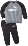 Puma Minicats ESS Raglan Set, Puma Black, 104