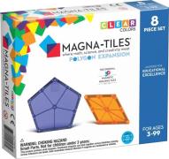 Magna-Tiles Clear Colors Polygon Erweiterungsset 8 Teile