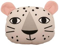 Roommate Leopard Dekokissen, Off White