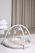 Beemoo PLAY Bunny Spielbogen, Grey, Babyspielzeug