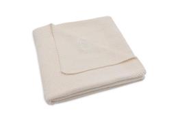 Jollein Gestrickte Decke Cozy, Ivory