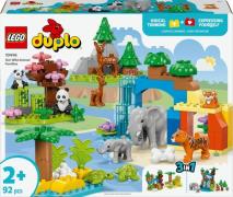 LEGO DUPLO Town 10446 Wildtier-Familien 3-in-1-Set