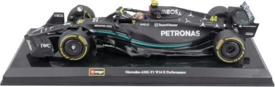 Bburago MB W14 F1 Rennauto 2023 Lewis Hamilton 1:24