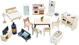 Le Toy Van Puppenhausmöbel Starter-Set 35 Teile