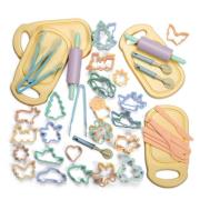 Dantoy Pastel Knete-Set Kindergarten-Set 56 Teile