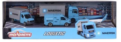 Majorette Maersk Geschenkpackung 4er-Pack