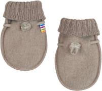 Joha Fäustlinge Merinowolle, Sesame Mel, 70