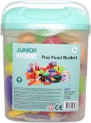 Junior Home Eimer mit Spielzeugessen 90 Teile