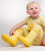 Babblarna Bibbi Gummistiefel, Gelb, 20, Kindergummistiefel, Kinderstie...