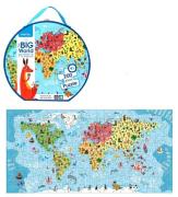 Barbo Toys Unser Großes Welt-Puzzle 200 Teile