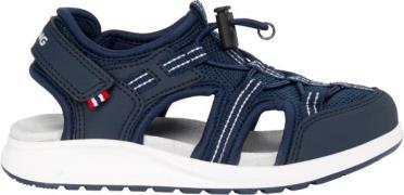 Viking Thrill 1V SL Kinder Sandalen, Navy/Light Grey, 27