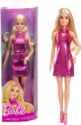 Barbie Fashionista Puppe mit Blonden Haaren &  Pinkem Kleid
