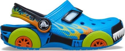 Crocs Classic IAM Monster Truck Kids Kinder Sandalen, Neon Ocean, 19-2...